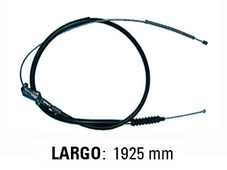 CABLES FRENO DE MANO LIVIANOS TOYOTA HILUX 2.5 95/05 FRENO TRASERO IZQUIERDO - TERMINAL LARGO - LARGO 1925 MM_