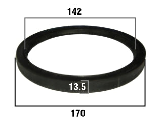 RETENES VARIOS SCANIA 124 SERIE 4 MAZA DE RUEDA TRASERA - MAZA SIN REDUCCION - GRANDE  75X100X10MM_