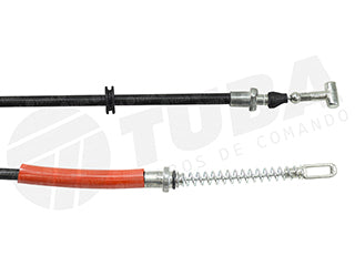 CABLES FRENO DE MANO LIVIANOS IVECO DAILY 35C14 CABINE DUPLA - TRASEIRO - RODAGEM DUPLA - CHASSI CURTO 08...DAILY 35C14 CABINE SI