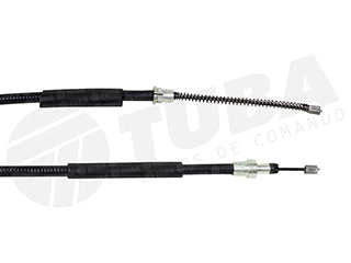 CABLES FRENO DE MANO LIVIANOS PEUGEOT 205 83/.. EXCEPTO GTI 130CV - FRENO TRASERO DERECHO A CAMPANA - LARGO 1410 MM_