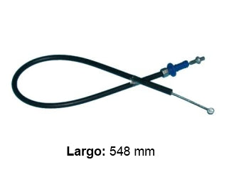 CABLES APERTURA CAPOT PESADOS MERCEDES BENZ LN 1625-1630/LS1625-1630 93/97 SIN MANIJA - DERECHO/IZQUIERDO - LARGO 548 MM_