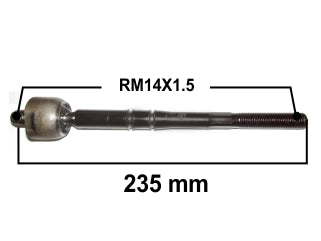 AXIALES/PRECAP CREMALLERAS CITROEN AIRCROSS 2010/.._