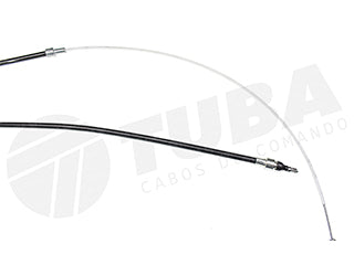 CABLES FRENO DE MANO LIVIANOS VOLKSWAGEN GOLF GIV MOTOR 1.6 8V / 1.8 / 2.0 TURBO - TRASEIRO - FREIO A DISCO 08/98...07/99