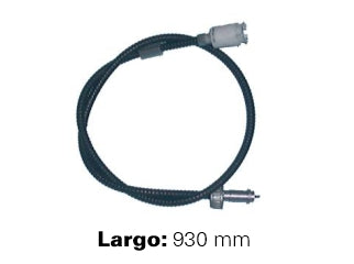 CABLES VELOCIMETRO LIVIANOS FIAT PALIO/SIENA/STRADA 1.5-1.6 99/02 LARGO 930MM-SIN GUARDAPOLVO-CON ACOPLE CORREDIZO Y TUERCA M18