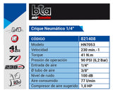 Crique Neumático 1/4" BTA AIR