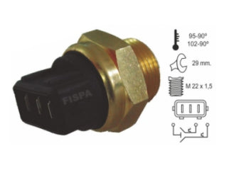 BULBOS TEMPERATURA ELECTROVENT FORD ORION / VOLKSWAGEN GOL CON AIRE ACONDICIONADO TEMP 95-90/102-90_