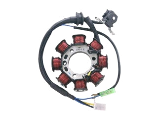 ESTATORES / BOBINAS MOTOS YAMAHA XTZ  125 06/10/YBR BRASIL 125 06/08 ESTATOR 8 POLOS CON CONEXION A MASA_