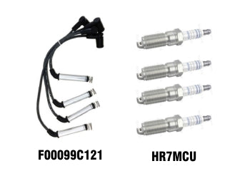 KIT CABLES + BUJIAS FORD FOCUS/FIESTA/ECOSPORT/KA 1.6-1.8 ZETEC ROCAM KIT CABLES Y BUJIAS_