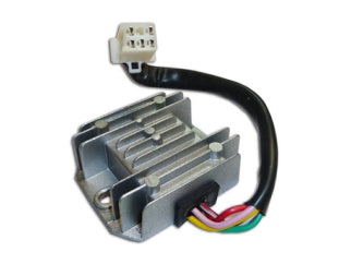 REGULADORES DE VOLTAJE / RECTIFICADOR MOTOS CORVEN HUNTER 150/MOTOMEL BLITZ 110/CG 150 S2 / KELLER CRONO 110 12V MONOFASICO 5 CABLES LUZ PREND_