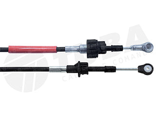 CABLES CAMBIOS - SELECTORA DE CAJA LIVIANOS FIAT PUNTO 1.4 8V 07/12 ENGANCHE - LARGO 1175 MM_