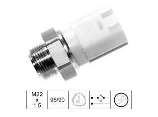 BULBOS TEMPERATURA ELECTROVENT VOLKSWAGEN BORA/GOLF 1.8-2.0 / SEAT IBIZA/CORDOBA/LEON/TOLEDO 1.6-1.8-2.0-1.9 TDI / AUDI A3 1.6-1.8_