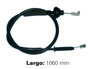 CABLES DE ACELERADOR LIVIANOS PEUGEOT PARTNER DIESEL LARGO 1060 MM_