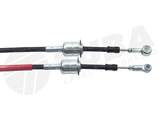 CABLES CAMBIOS - SELECTORA DE CAJA LIVIANOS NISSAN TIIDA 1.8 16V 07/.. ENGANCHE - LARGO 1115 MM _