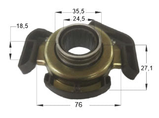 CRAPODINAS DE EMBRAGUES PEUGEOT 306/405/406_