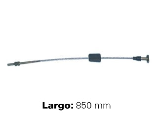 CABLES FRENO DE MANO LIVIANOS FORD FIESTA/COURIER 96/01/KA ../96 CABLE ENSAMBLE FRONTAL-PALANCA - LARGO 315 MM_