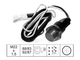 BULBOS TEMPERATURA ELECTROVENT FIAT DUNA 1.7 D CABLE LARGO_