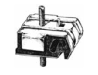 SOPORTES DE MOTOR FORD FIESTA NAFTERO SOPORTE TRASERO DE MOTOR_