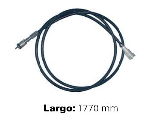 CABLES VELOCIMETRO LIVIANOS RENAULT 4/6 82/.. CON BULBO Y ACOPLE PLASTICO - LARGO 1776 MM - FREMEC 1103_
