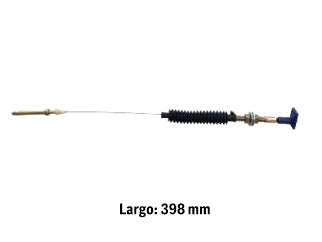 CABLES DE ACELERADOR LIVIANOS VOLKSWAGEN 17220/24220/24250 00/.. TRAMO CAJA BOMBA - LARGO 398 MM - FREMEC 3586_