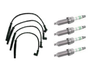 KIT CABLES + BUJIAS RENAULT CLIO MIO 1.2 16V D4F KIT CABLES Y BUJIAS_