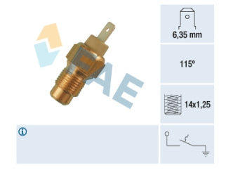 BULBOS TEMPERATURA ELECTROVENT PEUGEOT 504 DIESEL / RENAULT 9/11/12 115 GRADOS_