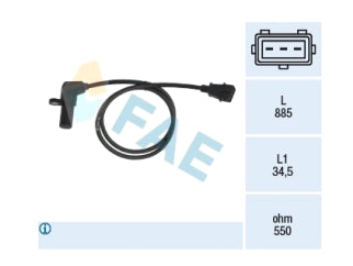 SENSORES DE ROTACION RPM CHEVROLET CORSA 1.6 16V_