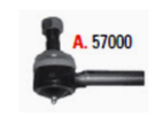 EXTREMOS DE DIRECCION LIVIANOS TOYOTA HILUX SR5 4X2 92/../HILUX/4RUNNER LARGO: 92 MM EXTREMO CORTO ROSCA MACHO 17X1.5_