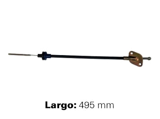 CABLES DE EMBRAGUE LIVIANOS FIAT 147/FIORINO CABLE CORTO - REFORMA CON PIEZA DE CHAPA - LARGO 495 MM - FREMEC 3436_