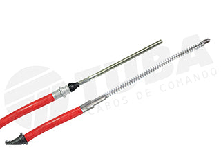 CABLES FRENO DE MANO LIVIANOS CHEVROLET S10 95/96/BLAZER 4.3 97/.. FRENO TRASERO DERECHO - LARGO 2400 MM_