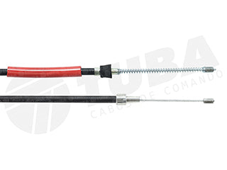 CABLES FRENO DE MANO LIVIANOS VOLKSWAGEN FOX TRASEIRO 04...11SPACEFOX TRASEIRO 11... // OEM 5Z0609721D - 5Z0609721G - 6Q0609721B