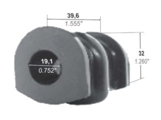 BUJES DE SUSPENSION LIVIANOS NISSAN KICKS 17/../MARCH/VERSA 12/.. BUJE BARRA ESTABILIZADORA DELANTERA 20 MM_