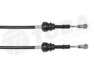CABLES CAMBIOS - SELECTORA DE CAJA LIVIANOS RENAULT MASTER 2.5 DCI-2.8 TD ../01 CABLE LARGO - LARGO 1125 MM_