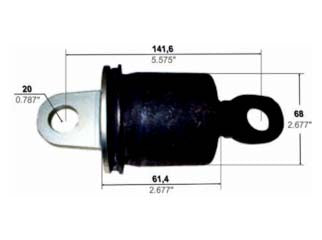 BUJES DE SUSPENSION LIVIANOS CHEVROLET ONIX/COBALT/SONIC/PRISMA II/SPIN BUJE DE SUSPENSION TRASERA_