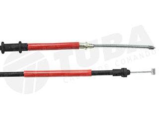 CABLES FRENO DE MANO LIVIANOS FIAT PALIO 326 12/.. FRENO TRASERO DERECHO - LARGO 1512 MM_