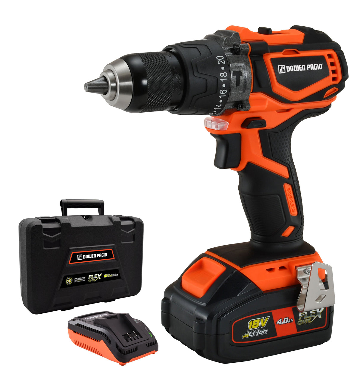 TALADRO PER. BAT.13mm 18V-BRUSHLESS