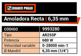 Amoladora RECTA 6.35mm (1/4") 680W DP