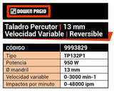 TALADRO PERCUTOR 13mm 950W DP