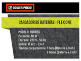 CARGADOR BATERIA 21V-2.4A-FLEX ONE