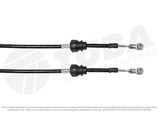 CABLES CAMBIOS - SELECTORA DE CAJA LIVIANOS RENAULT MASTER 2.5 DCI-2.8 TD ../01 CABLE CORTO - LARGO 980 MM_