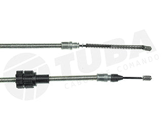 CABLES FRENO DE MANO LIVIANOS FORD ESCORT 1.8 89/.. FRENO TRASERO IZQUIERDO - LARGO 1595 MM_