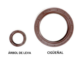 RETENES DE DISTRIBUCION KITS FORD 1.8 D-1.8 TD ENDURA DE/E RETENES CIGUENAL Y ARBOL DE LEVAS_