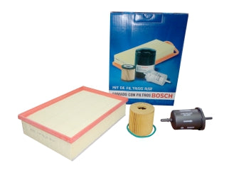 KIT FILTROS PEUGEOT 307 06/../308 12/../408 ALLURE/FELINE 11/.. / CITROEN C4 07/.. /C4 II 13/.. MOTOR 2.0 EW10A_