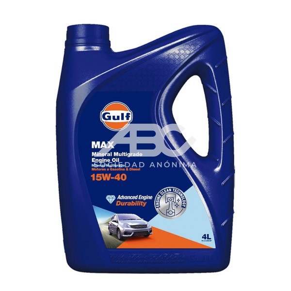 ACEITE GULF MAX 15W-40 01.1.13.42