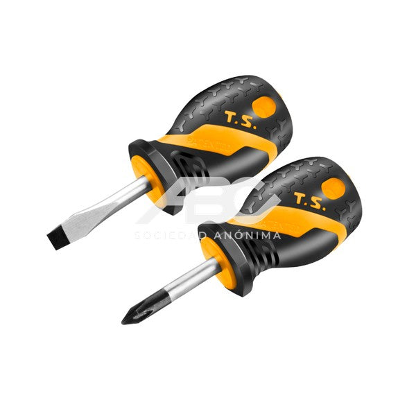 SET TOLSEN DESTORNILLADORES 2 PCS PA-PH* 38MM 015-20181