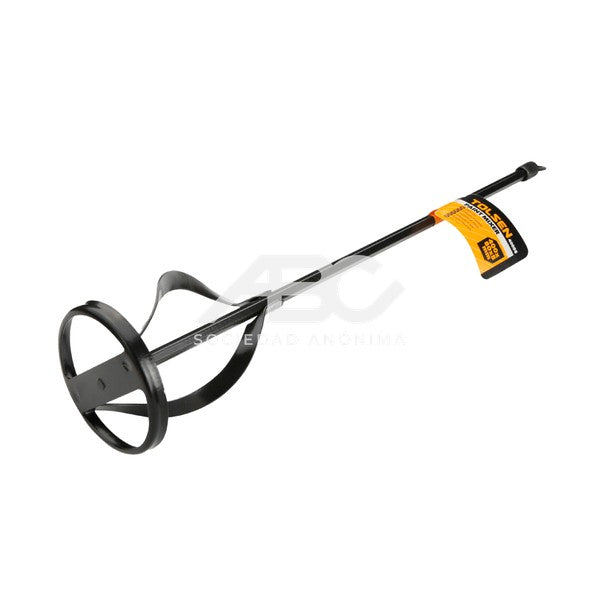 MEZCLADOR DE PINTURA TOLSEN 400*80*8MM HEX 015-40098