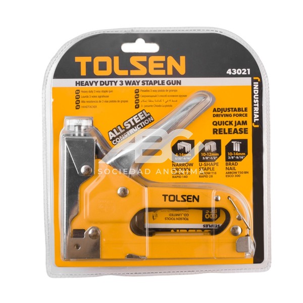 ENGRAPADORA TOLSEN 4-14 MM (5/32 - 9/16) 015-43021