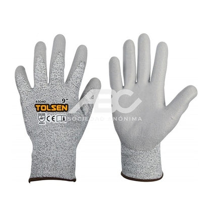 GUANTE TOLSEN ANTICORTE 9" 015-45040 - PACK X12