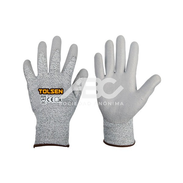 GUANTE TOLSEN ANTICORTE 10" 015-45041 - PACK X12