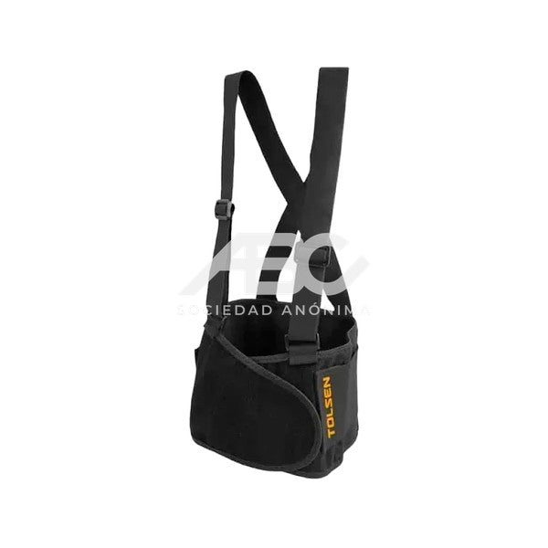 FAJA LUMBAR C/TIRANTE AJUSTABLE 110CM TALLE XL TOLSEN 015-45244