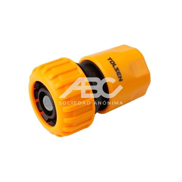 ACOPLE RAPIDO C/TOPE DE AGUA 3/4" TOLSEN 015-57164